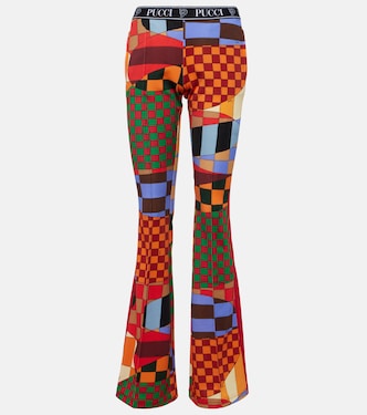 Pantalon évasé Giardino imprimé | Pucci