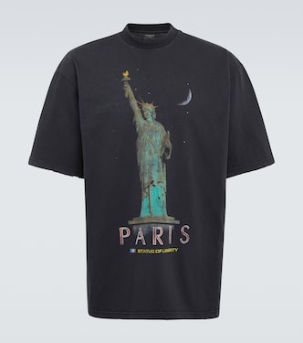 Camiseta Paris Liberty de algodón | Balenciaga