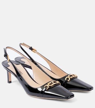 Whitney 55 patent leather slingback pumps | Tom Ford