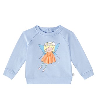 Baby printed cotton sweatshirt | Stella McCartney Kids