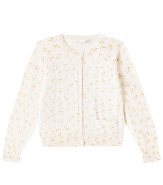 Enoha printed cotton cardigan | Bonpoint