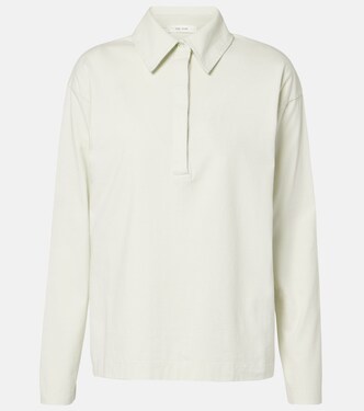 Roddie cotton jersey polo shirt | The Row