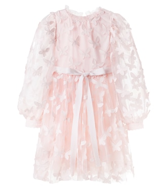 Embroidered tulle dress | Petite Amalie  