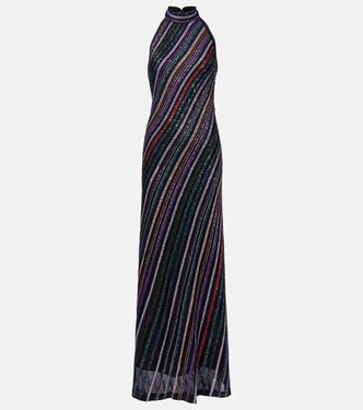Sequined striped gown | Missoni