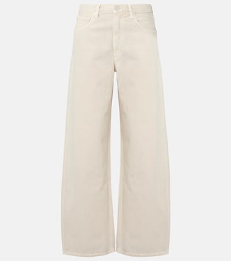 Low Curve mid-rise barrel-leg jeans | Agolde