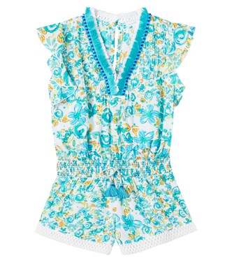 Sasha floral romper | Poupette St Barth Kids