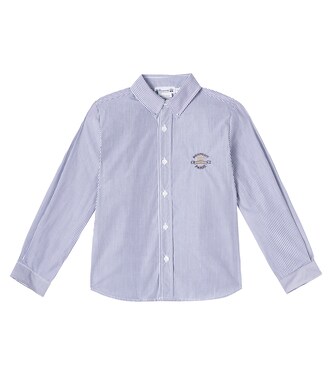 Striped cotton shirt | Bonpoint