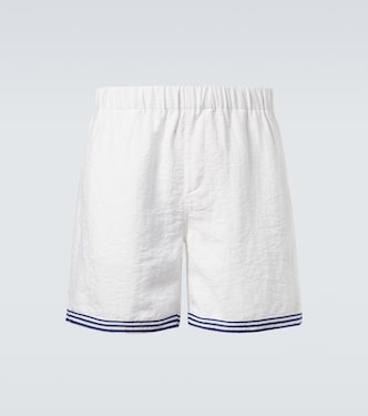 Embroidered shorts | Commas