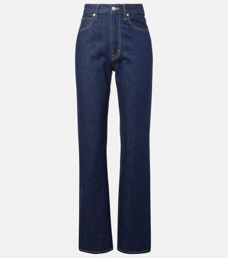 London high-rise straight jeans | Slvrlake