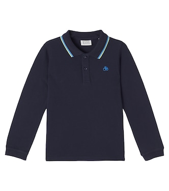 Logo cotton piqué polo shirt | Scotch & Soda Kids