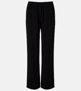 Pantalon droit Aurelia à taille haute | Asceno