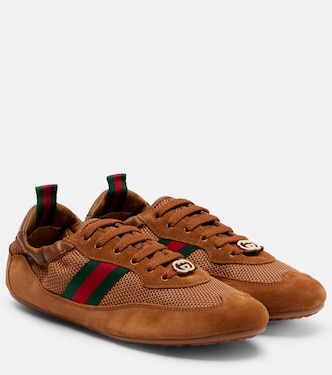 Sneakers Gucci Shift mit Veloursleder | Gucci