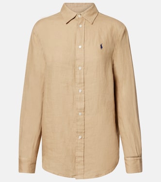 Logo linen shirt | Polo Ralph Lauren