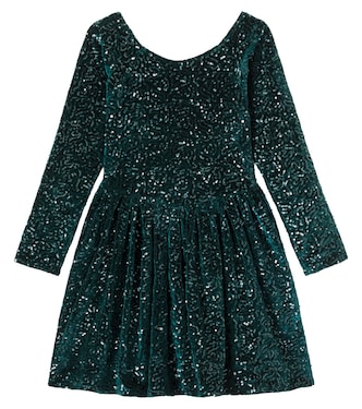 Viola sequined velvet dress | Konges Sløjd