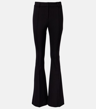 Hibiscus high-rise flared pants | Veronica Beard