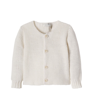 Baby Gertrudis cotton and linen cardigan | 1 + in the Family