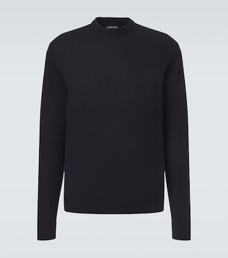 x Alanui cashmere and silk polo shirt | Giorgio Armani