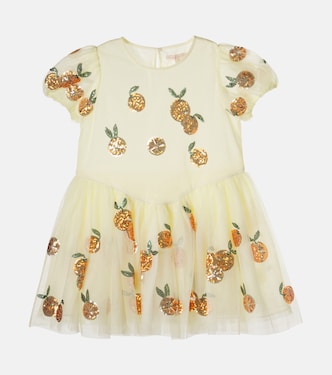 Vestido Heartlily de tul con lentejuelas | Konges Sløjd
