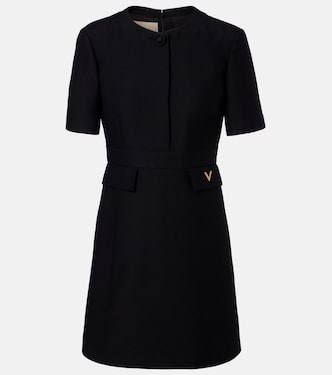 Crepe Couture VGold minidress | Valentino