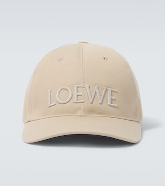 Gorra Paula's Ibiza de algodón con logo | Loewe