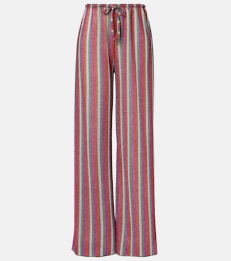 Lumière striped wide-leg pants | Oséree