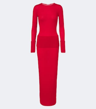 Wool maxi dress | Alaïa
