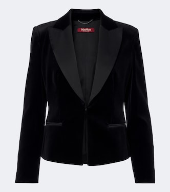 Elegante cotton velvet blazer | Max Mara