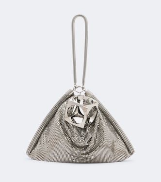 Pixel Tube chainmail pouch | Rabanne