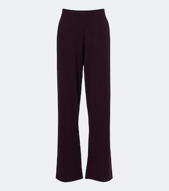 Pantalones anchos N°479 Runaway en mezcla de cachemir | Extreme Cashmere