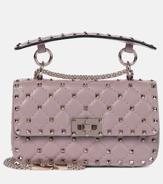 Rockstud Spike Small leather shoulder bag | Valentino Garavani