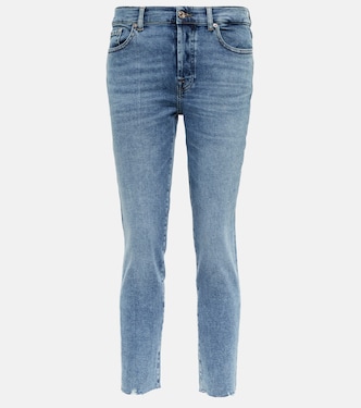 Jeans ajustados Josefina de tiro medio | 7 For All Mankind