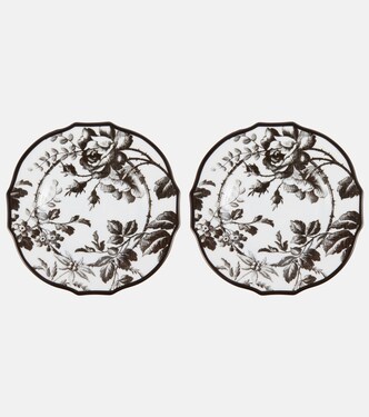 Herbarium set of 2 accent plates | Gucci