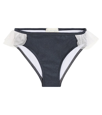 Saladeta tulle-trimmed bikini bottoms | Suncracy