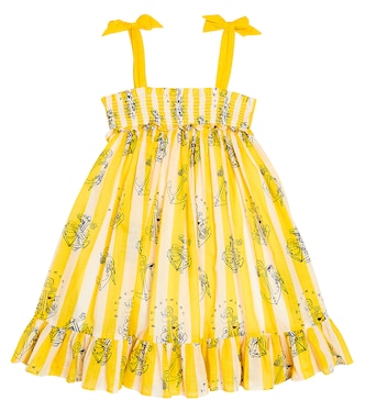 Alight striped cotton dress | Zimmermann Kids