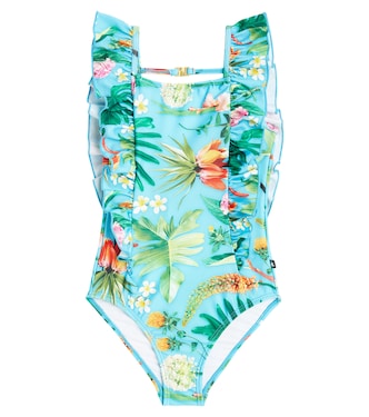 Nathalie floral ruffled swimsuit | Molo