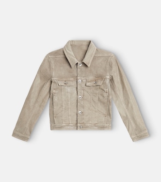 Veste Lido Trucker en coton mélangé | Rick Owens Kids