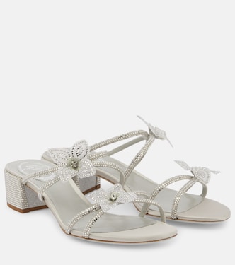 Caterina embellished bow-detail sandals | Rene Caovilla