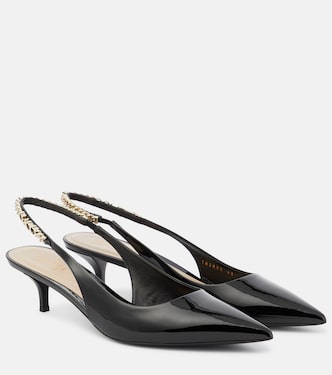Slingback-Pumps Gucci Signoria aus Lackleder | Gucci