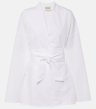 Arya cotton wrap top | Tove