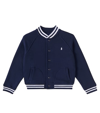 Cotton-blend varsity jacket | Polo Ralph Lauren Kids