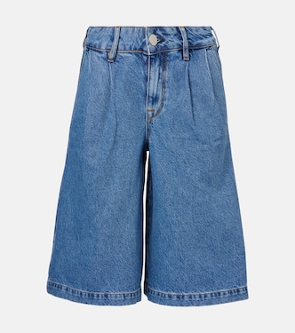 High-Rise Wide-Leg Jeansshorts Gran Canaria | AG Jeans