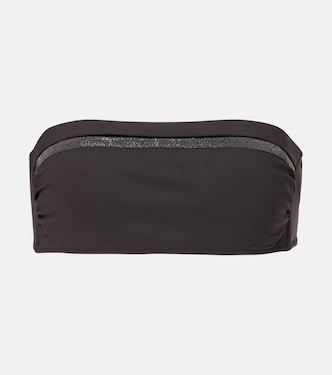 Monili bandeau bikini top | Brunello Cucinelli