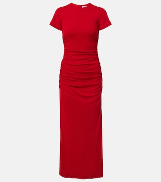 Ruched midi dress | Carolina Herrera