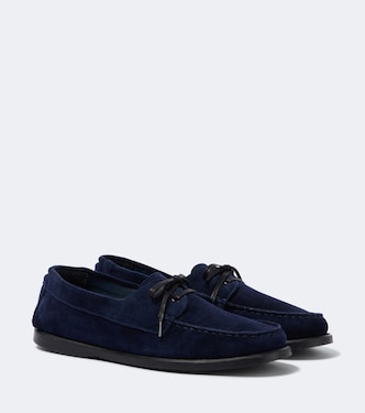 Segelschuhe City Moc aus Veloursleder | Saman Amel