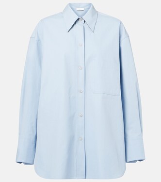 Cotton poplin shirt | Vince