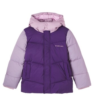 Colorblocked puffer jacket | Roarsome