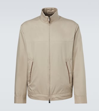Canali Nuvola reversible blouson jacket | Canali