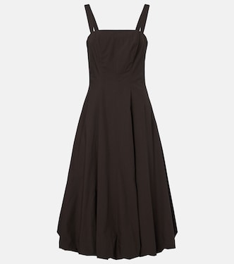 فستان ميدي من القطن White Label Ella | Proenza Schouler