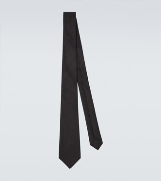 Cotton and silk tie | Gucci