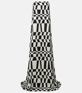 Bedruckte Robe | Dries Van Noten